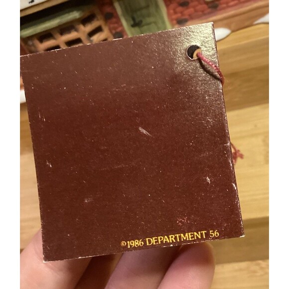 Dept 56 Scrooge & Marley Counting House 1986 Dickens Village Series Heritage - Picture 14 of 16